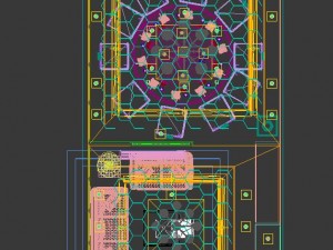 fashionable chinese reversionary dining room 1810 Model 3D