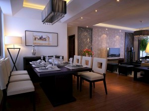 fashionable chinese vintage room restaurant 1813 Model 3D