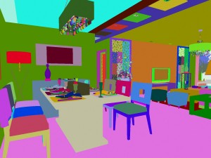 fashionable chinese vintage room restaurant 1813 Model 3D