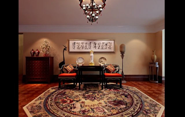 fashionable chinese style and vintage dining room 1817 3D Model .c4d .max .obj .3ds .fbx .stl .blend 
