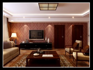fashionable chinese reversionary dining room restaurant 1819 3Dモデル