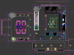 fashionable chinese vintage room restaurant 1820 3D Модель