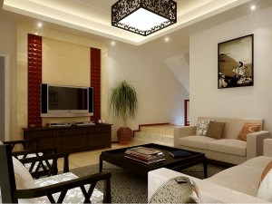 fashionable chinese vintage room restaurant 1822 3D 模型
