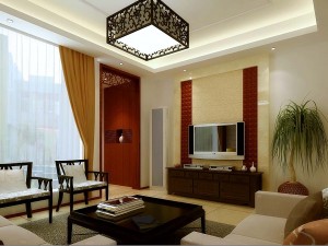 fashionable chinese vintage room restaurant 1822 3D 模型