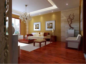 gaya Cina modis dan restoran ruang tamu vintage 1823 Model 3D