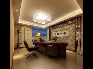 fashionable chinese vintage room restaurant 1824 Modèle 3D