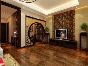 fashionable chinese reversionary dining room 1827 3D Model