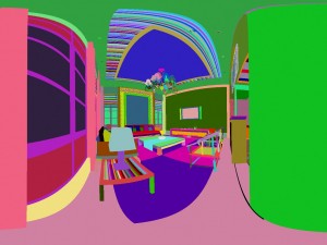fashionable chinese reversionary dining room is 1830 3D Model