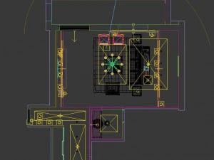 fashionable chinese reversionary dining room 1831 3D Model