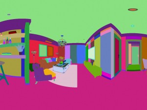 fashionable chinese style and vintage living room restaurant 1831 Modello 3D