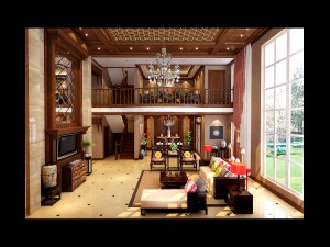 fashionable chinese reversionary dining room 1835 3D Model