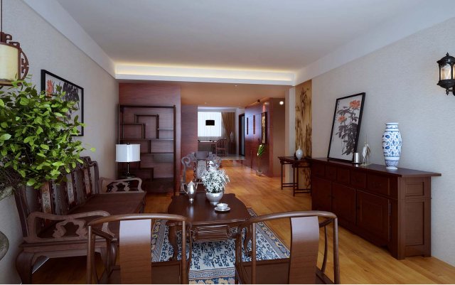 fashionable chinese vintage room restaurant 1841 Modello 3D .c4d .max .obj .3ds .fbx .stl .blend