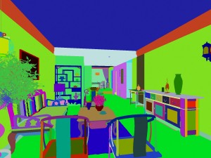 fashionable chinese vintage room restaurant 1841 3D Model