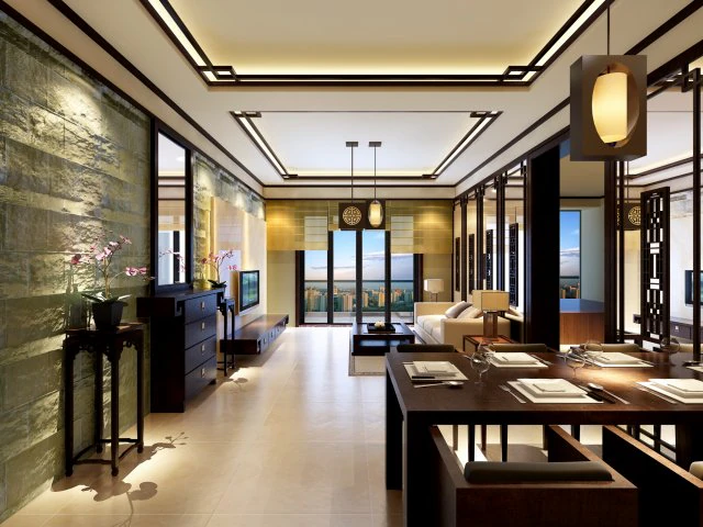 fashionable chinese style reversionary dining room of 1850 3D Model .c4d .max .obj .3ds .fbx .stl .blend