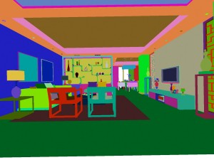 fashionable chinese reversionary dining room restaurant 1854 Modelo 3D