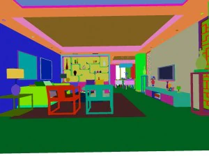 fashionable chinese reversionary dining room restaurant 1854 3D Model