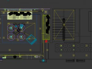 fashionable chinese style and vintage dining room restaurant 1856 3D Model