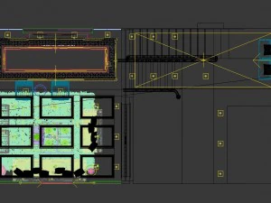 fashionable chinese style and vintage dining room restaurant 1858 3D Model