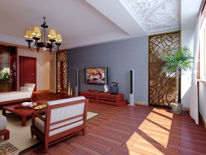the fashionable chinese vintage dining room is 1863 3D Model