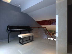 the fashionable chinese vintage dining room is 1863 3D Model