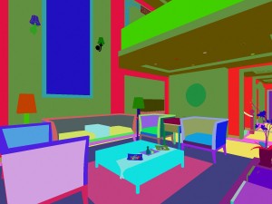 fashionable chinese reversionary dining room 1864 3D Model