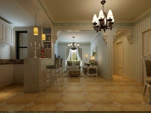 the rural vintage room 1846 3D Model