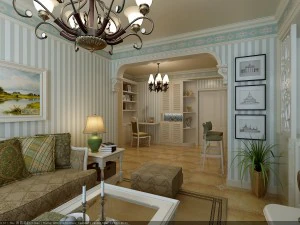 the rural vintage room 1846 3D Model