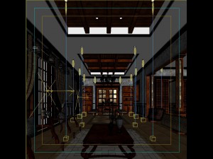 rural vintage european living room 5158 Modèle 3D