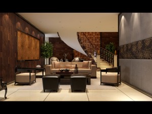 modern fashion room 1822 3D Модель