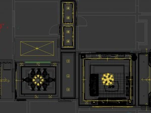 modern fashion room 1838 3D Model