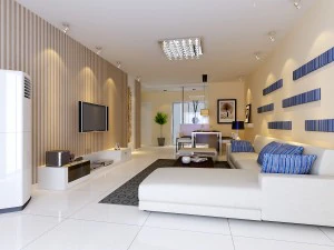 сучасна кімната моди 1843 3D Модель