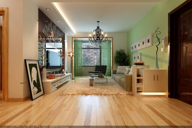 modern fashionable living room 1846 Modelo 3D .c4d .max .obj .3ds .fbx .stl .blend 