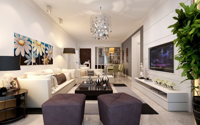 modern fashion parlor 1848 Modelo 3D .c4d .max .obj .3ds .fbx .stl .blend 