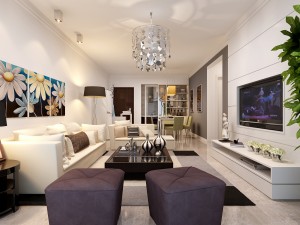 modern fashion parlor 1848 3D Model