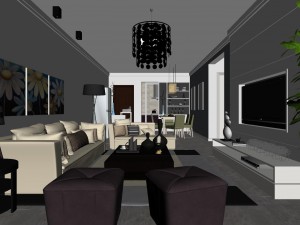 modern fashion parlor 1848 Modelo 3D