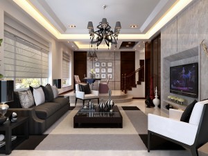modern fashion room 1851 3D 모델