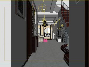 modern fashion room 1853 Modèle 3D
