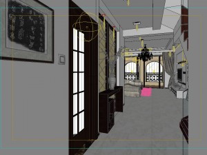 modern fashion room 1853 Modèle 3D