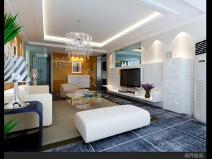 modern style living room 1805 3D Модель