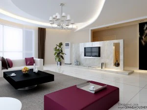 salon de style moderne 1809 Modèle 3D