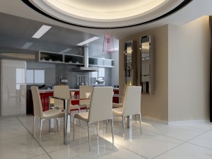 modern style living room 1809 Modelo 3D