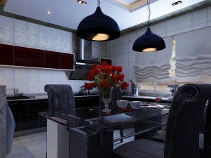 modern style living room 1819 3D 모델