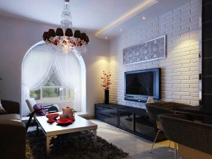 モダンファッションパーラーレストラン1820 3Dモデル