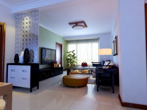 modern style living room 1824 3D Model