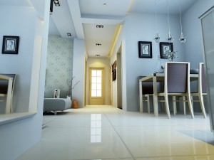 modern style living room 1827 3D Model