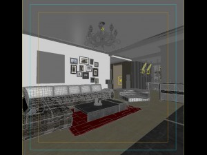 modern fashion parlour restaurant is 1830 3Dモデル