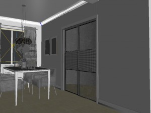 modern fashion parlour restaurant is 1830 3Dモデル