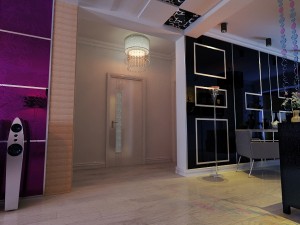 modern style living room 1831 3D Model