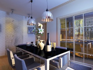 modern style living room 1833 3D Model