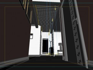 modern style living room 1835 3D Модель